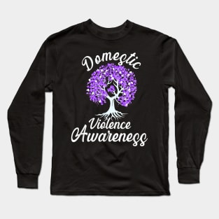 Domestic Violence Awareness Long Sleeve T-Shirt